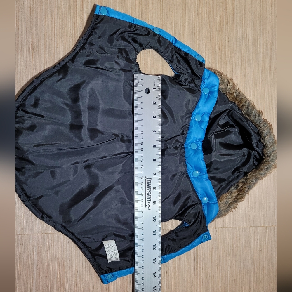 Dogs Blue Hooded Jacket - Picture 13 of 15